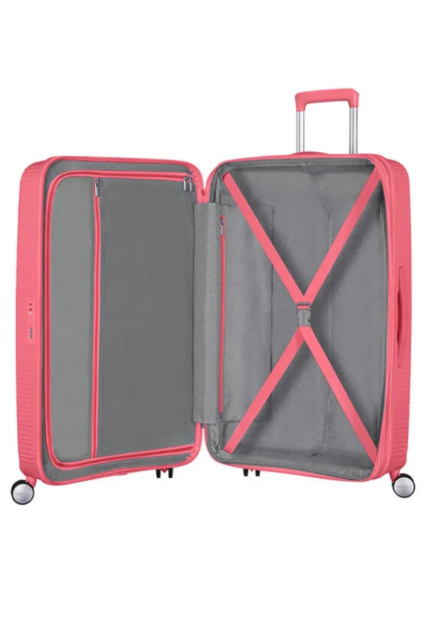 American Tourister SoundBox Keskikokoinen matkalaukku Sun Kissed Coral Fashion