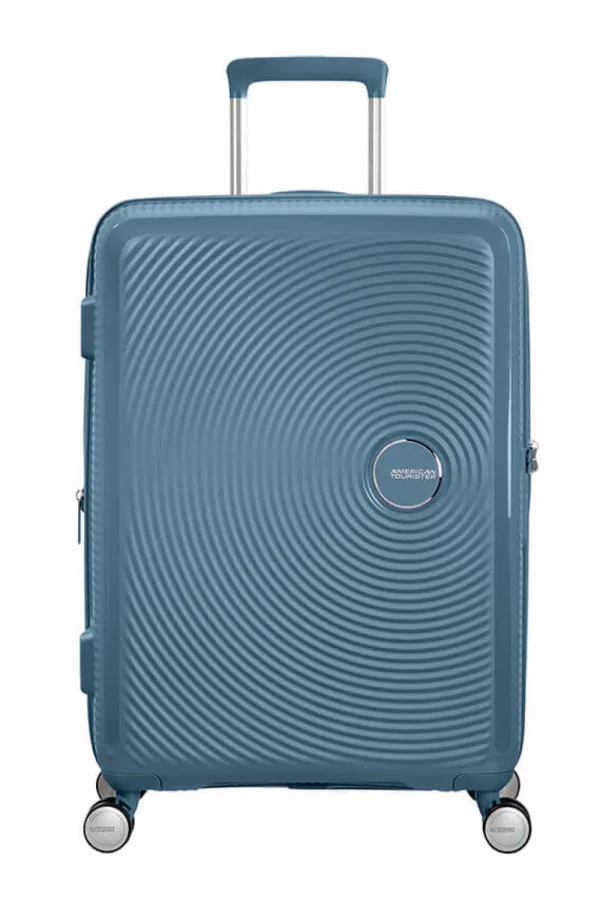 American Tourister SoundBox Keskikokoinen matkalaukku Stone Blue Discount