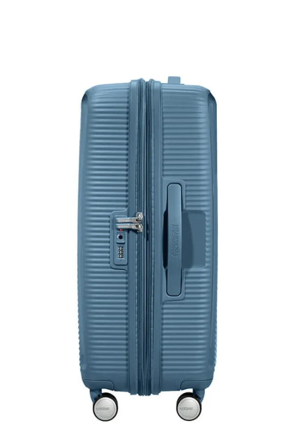 American Tourister SoundBox Keskikokoinen matkalaukku Stone Blue Discount