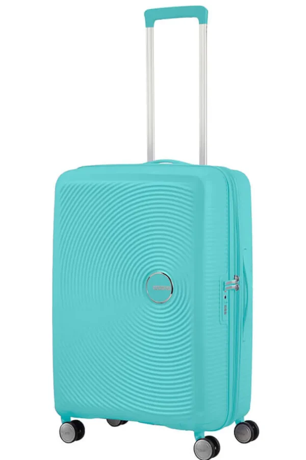 American Tourister SoundBox Keskikokoinen matkalaukku Poolside Blue Outlet