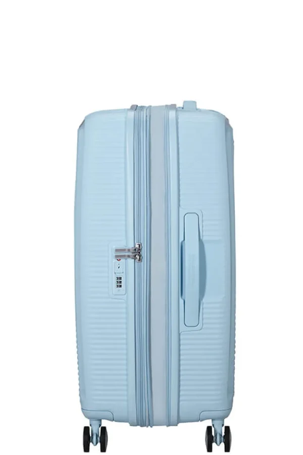 American Tourister SoundBox Keskikokoinen matkalaukku Pastel Blue Clearance
