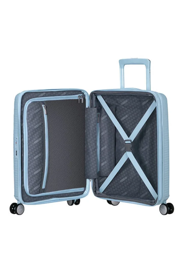 American Tourister SoundBox Lentolaukku Pastel Blue New
