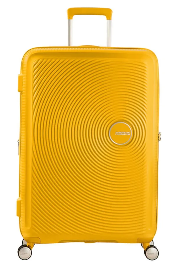 American Tourister SoundBox Lentolaukku Golden Yellow Best