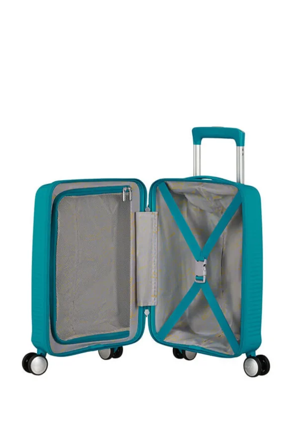 American Tourister Soundbox Mini Lentolaukku Deep Teal Fashion