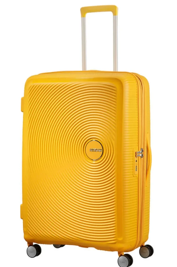 American Tourister SoundBox Suuri matkalaukku Golden Yellow Online