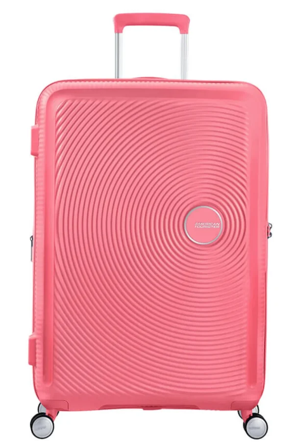 American Tourister SoundBox Suuri matkalaukku Sun Kissed Coral New