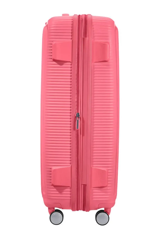 American Tourister SoundBox Suuri matkalaukku Sun Kissed Coral New