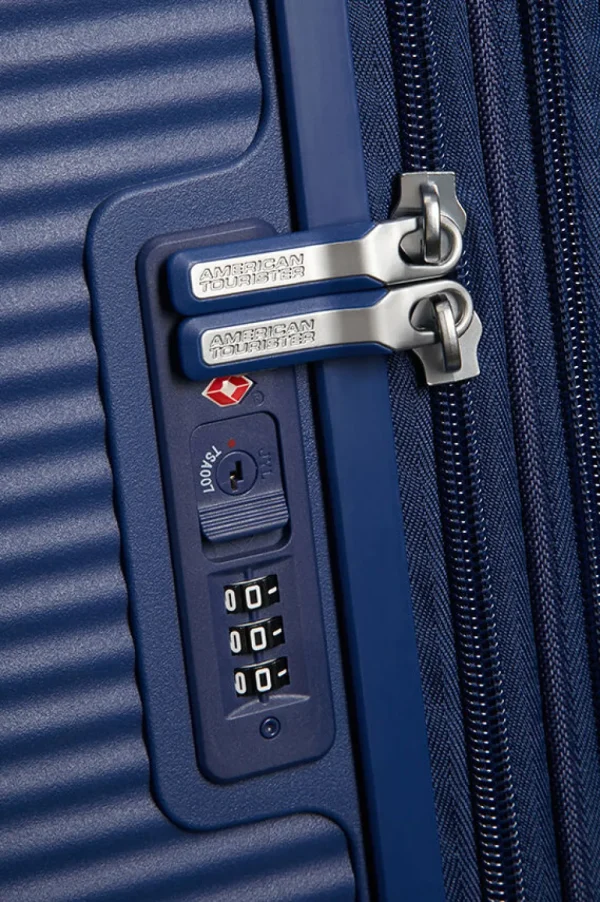 American Tourister SoundBox Suuri matkalaukku Midnight Navy Online