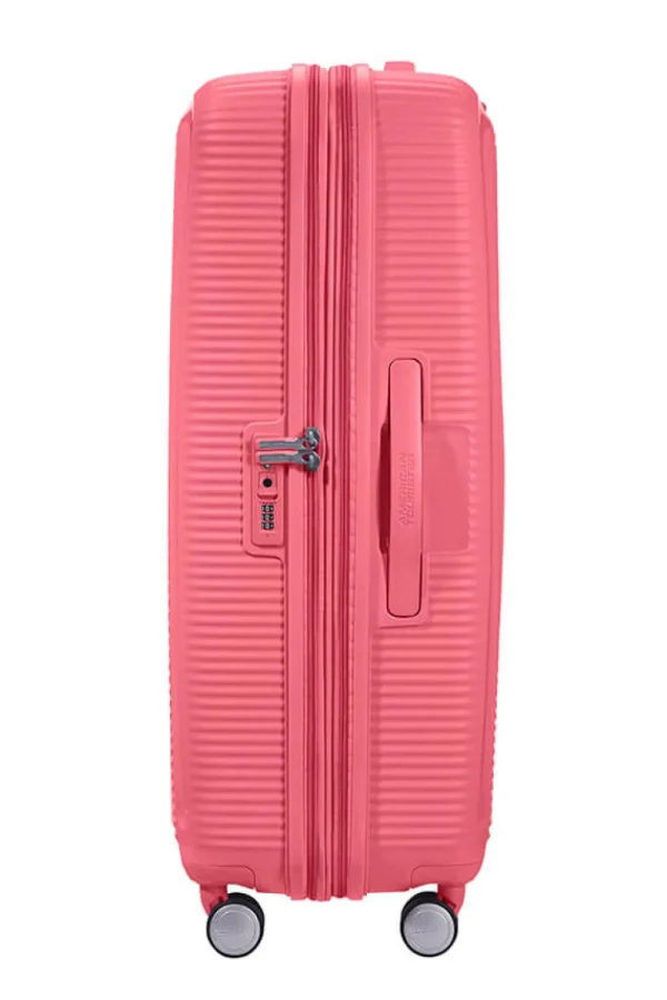 American Tourister SoundBox Suuri matkalaukku Sun Kissed Coral New
