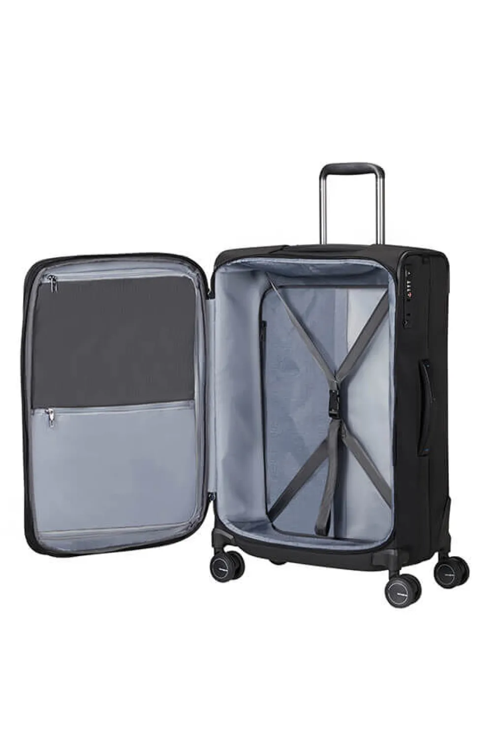 spectrolite__trvl_nelipyr_0-1.webp Samsonite Spectrolite 3.0 Trvl Nelipyöräinen laajennettava matkalaukku 68cm Black Sale