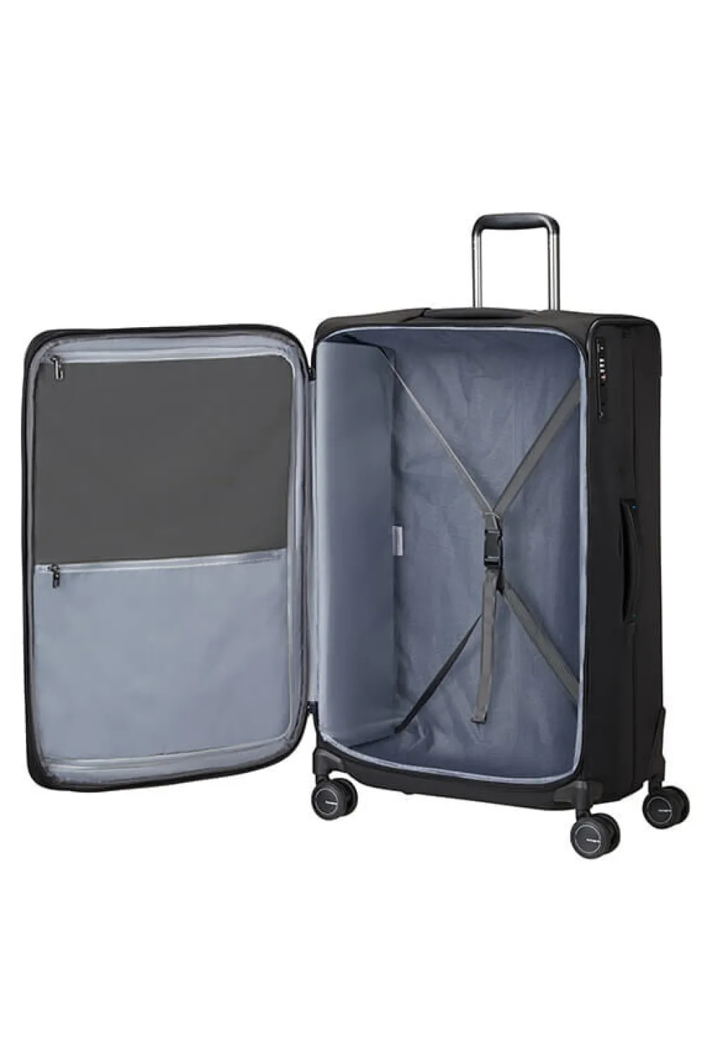 spectrolite__trvl_nelipyr_2-2.webp Samsonite Spectrolite 3.0 Trvl Nelipyöräinen laajennettava matkalaukku 78cm Black Clearance