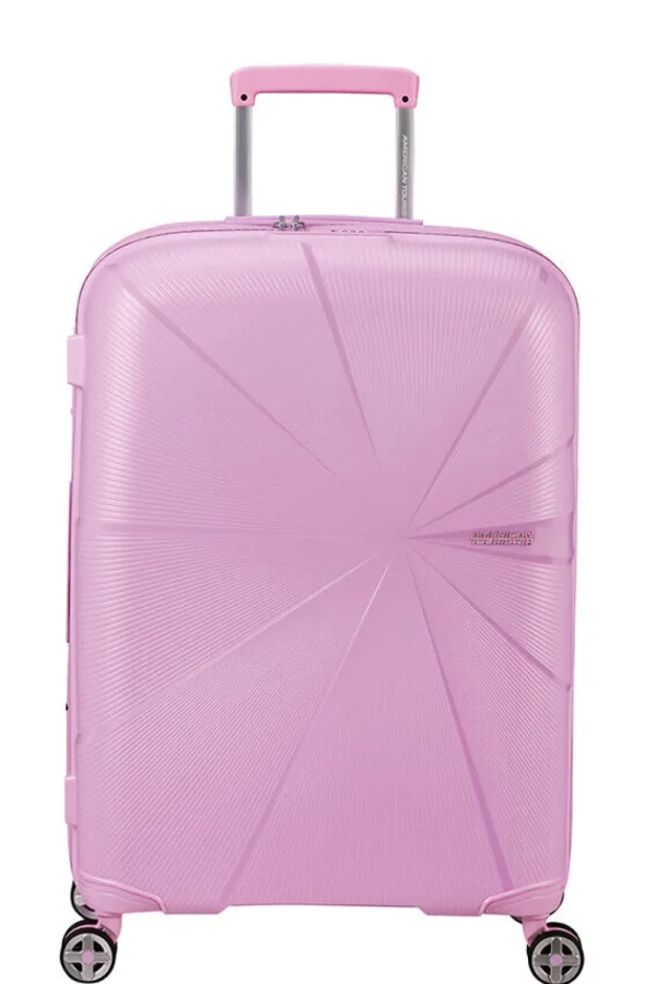 American Tourister StarVibe Keskikokoinen matkalaukku Metallic Pastel Lavender Sale