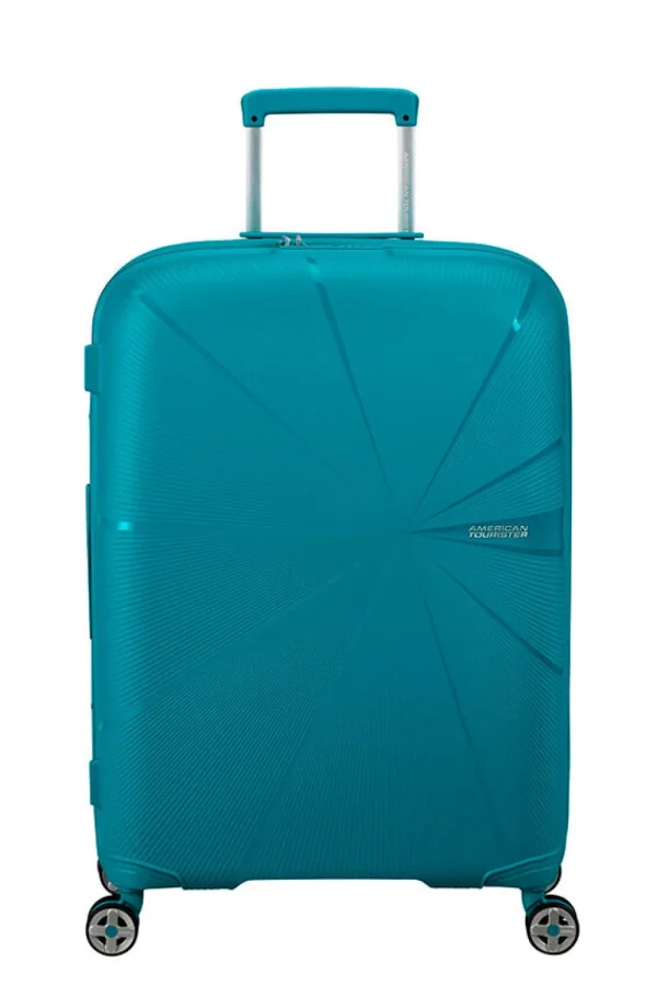 American Tourister StarVibe Keskikokoinen matkalaukku Verdigris Discount