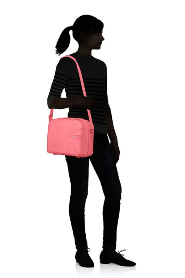 American Tourister StarVibe Kosmetiikkalaukku Sun Kissed Coral New