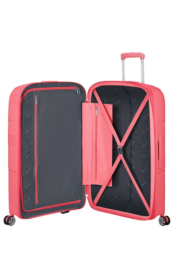 American Tourister StarVibe Suuri matkalaukku Sun Kissed Coral New