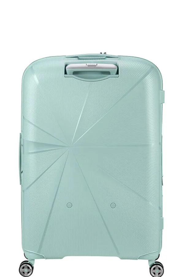American Tourister StarVibe Suuri matkalaukku Metallic Surf Blue Fashion
