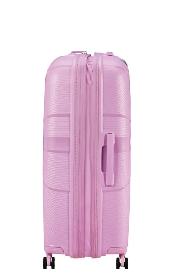American Tourister StarVibe Suuri matkalaukku Metallic Pastel Lavender Hot