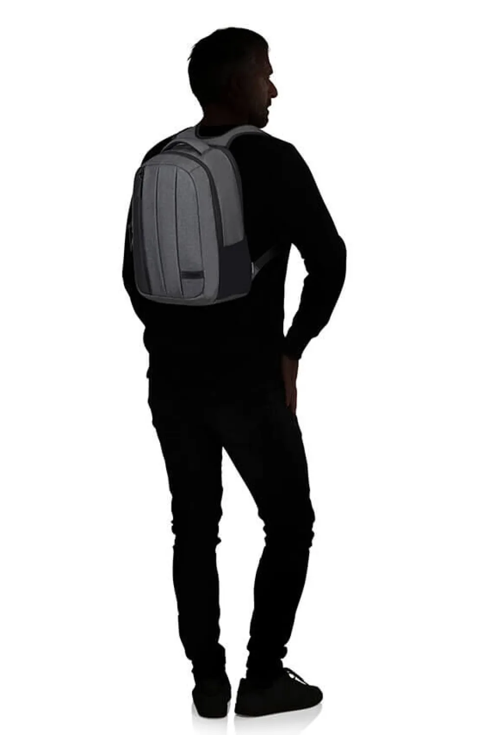 streethero_tietokonereppu_1-3.webp American Tourister Streethero Tietokonereppu 14" Grey Melange New
