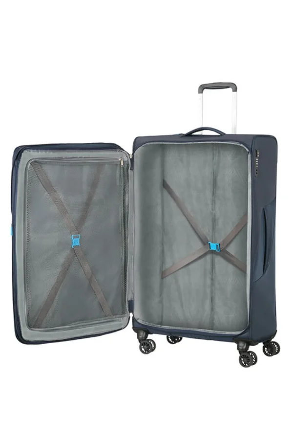 American Tourister SummerFunk Suuri matkalaukku Navy Fashion