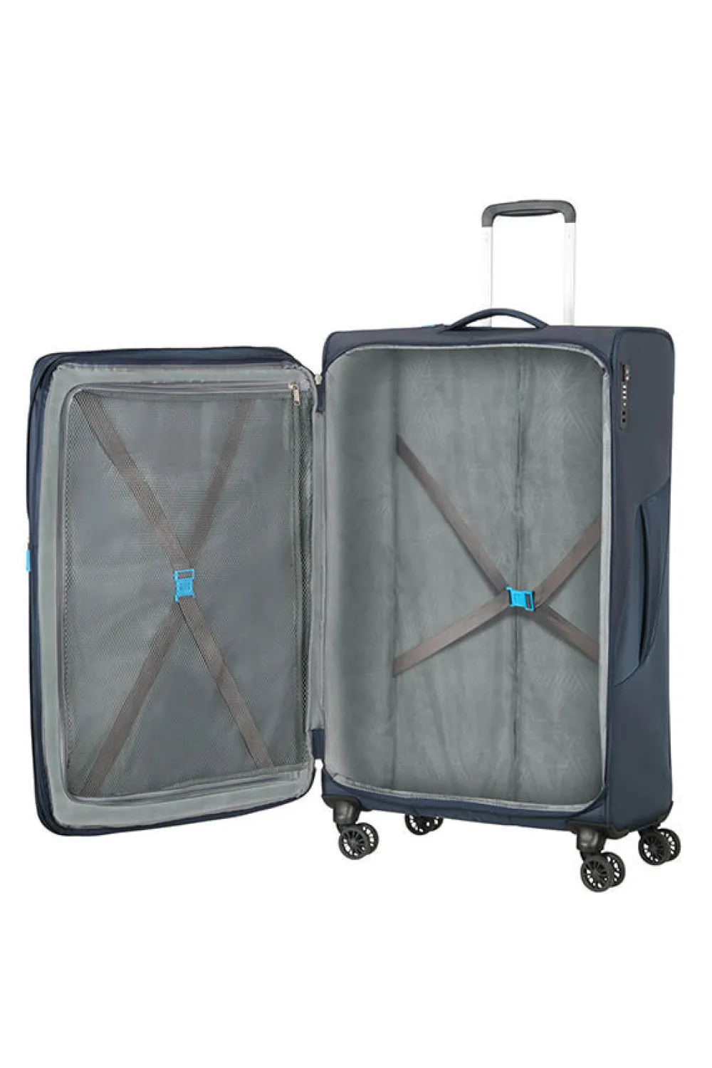 summerfunk_suuri_matkalau_0.webp American Tourister SummerFunk Suuri matkalaukku Navy Fashion