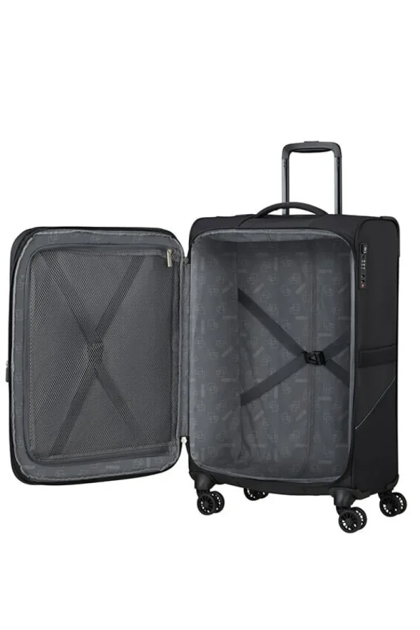 American Tourister SummerRide Keskikokoinen matkalaukku Black Best