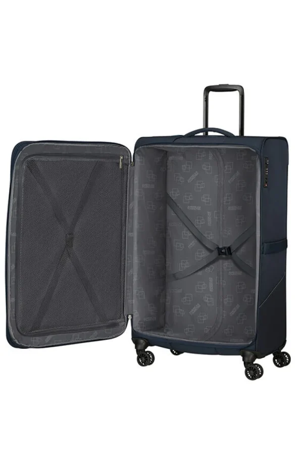 American Tourister SummerRide Suuri matkalaukku Navy Sale