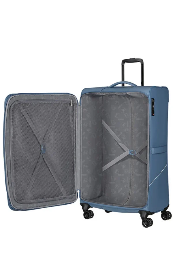 American Tourister SummerRide Suuri matkalaukku Coronet Blue Best