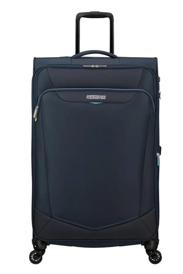 American Tourister SummerRide Suuri matkalaukku Navy Sale