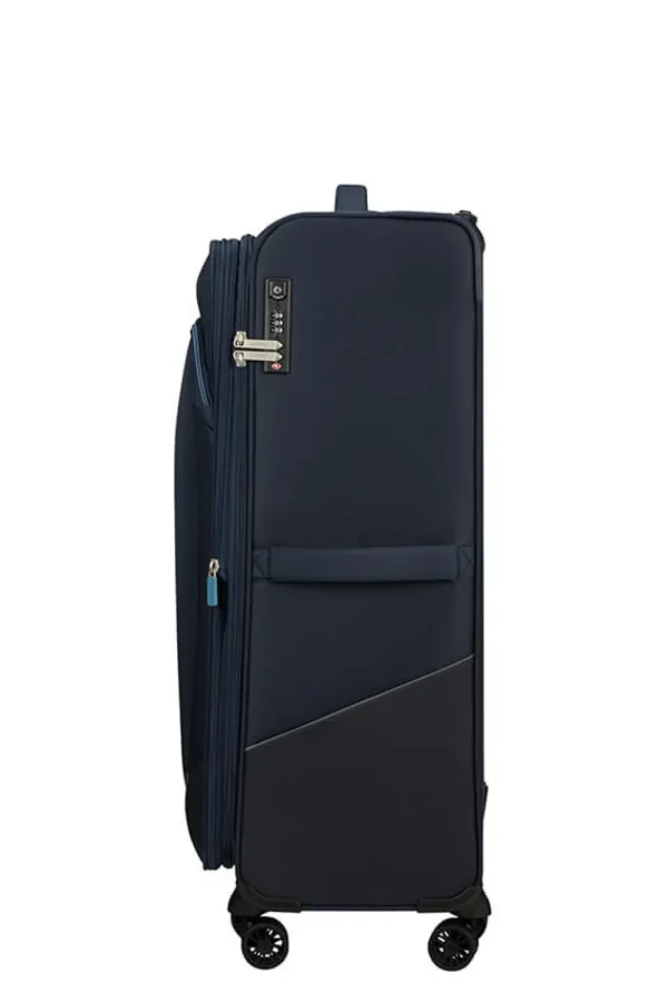 American Tourister SummerRide Suuri matkalaukku Navy Sale
