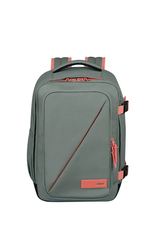 American Tourister Take2cabin Reppu S Sage/Coral Outlet