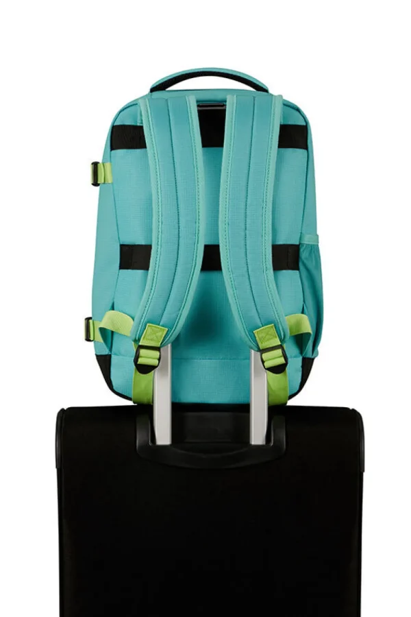American Tourister Take2cabin Reppu S Dusty Turquoise/Lime Clearance