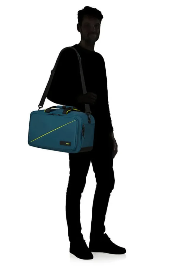 American Tourister Take2cabin 3-Way Boarding Bag 15.6" Harbor Blue Fashion