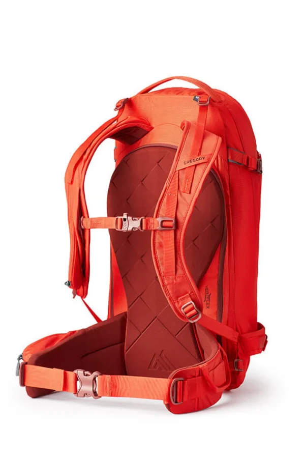 Gregory Targhee Backpack Lava Red New
