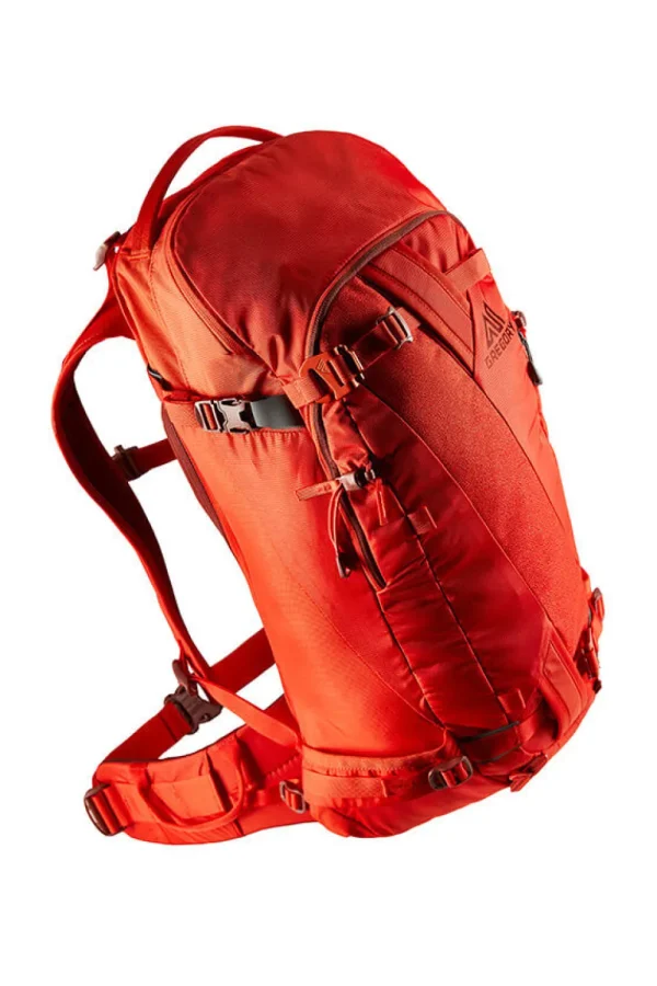 Gregory Targhee Backpack Lava Red New