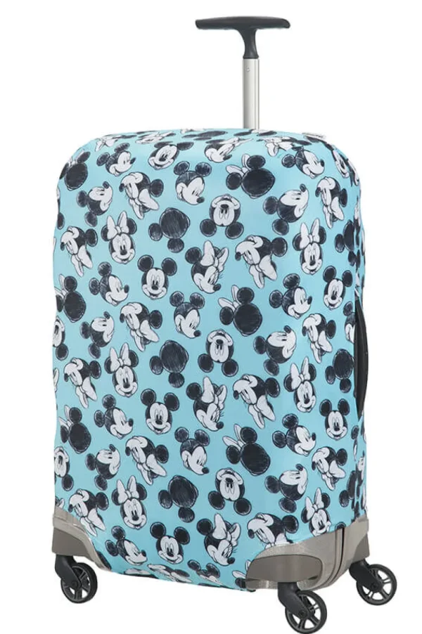 Samsonite Travel Accessories Suojapussi M - Spinner 69cm Mickey/Minnie Blue Fashion