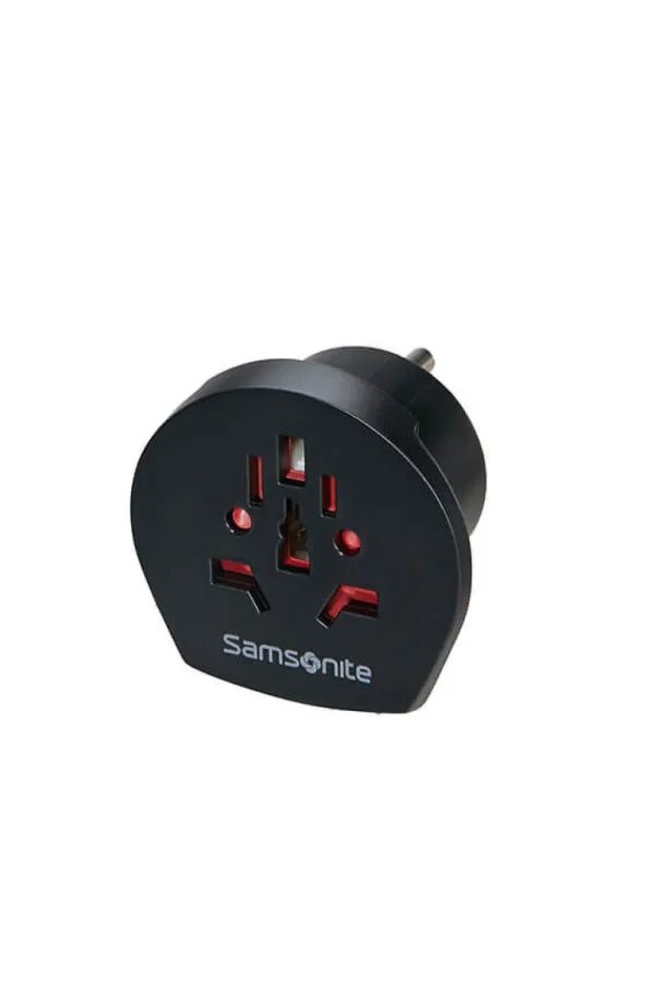 Samsonite Travel Accessories USA:han sopiva adapteri Black Online