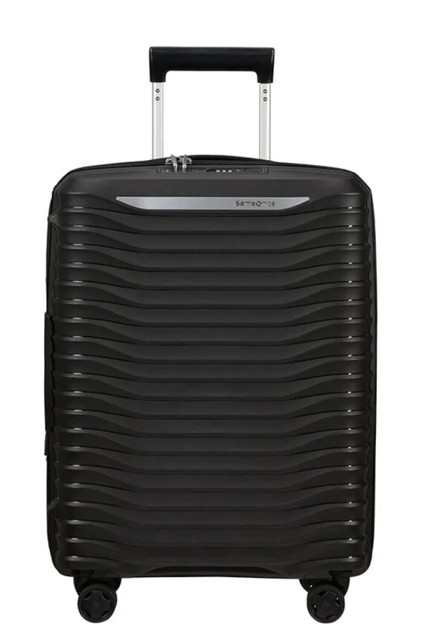 Samsonite Upscape Nelipyöräinen laajennettava matkalaukku 55cm Black Sale