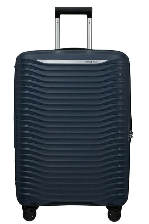 Samsonite Upscape Nelipyöräinen laajennettava matkalaukku 68cm Blue Nights Hot