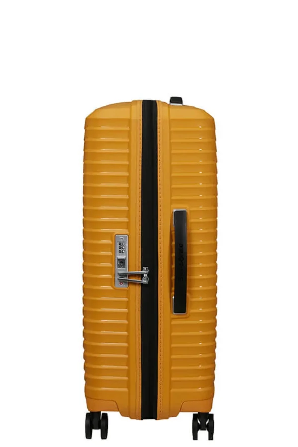 Samsonite Upscape Nelipyöräinen laajennettava matkalaukku 68cm Yellow Hot