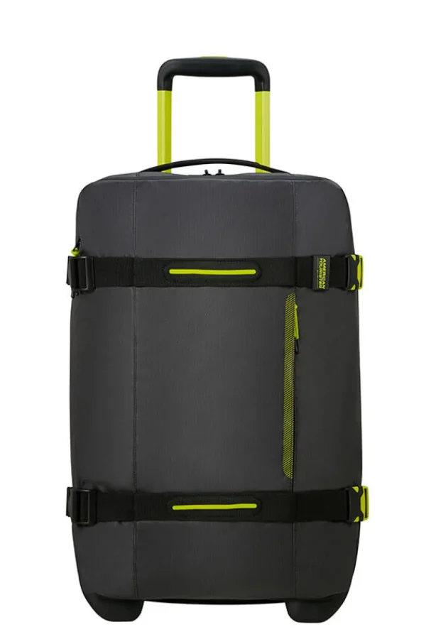 American Tourister Urban Track Matkakassi pyörillä 55cm Black/Lime Discount