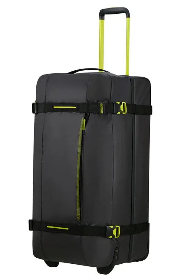 American Tourister Urban Track Matkakassi pyörillä 78.5cm Black/Lime Sale