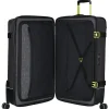 American Tourister Urban Track Suuri matkalaukku Black/Lime Hot