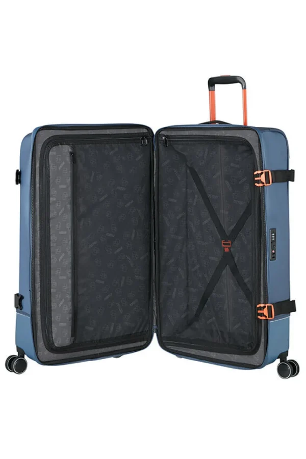 American Tourister Urban Track Suuri matkalaukku Navy/Orange Discount
