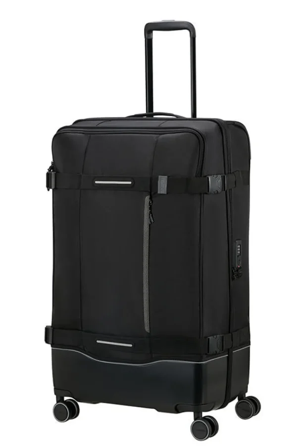 American Tourister Urban Track Suuri matkalaukku Asphalt Black Hot