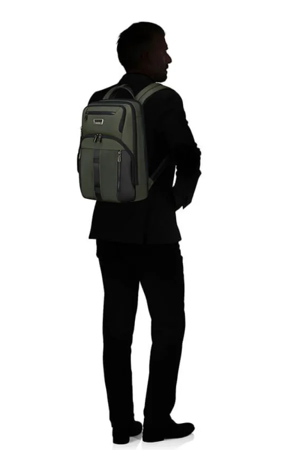 Samsonite Urban-Eye Reppu 14.1" Green Clearance