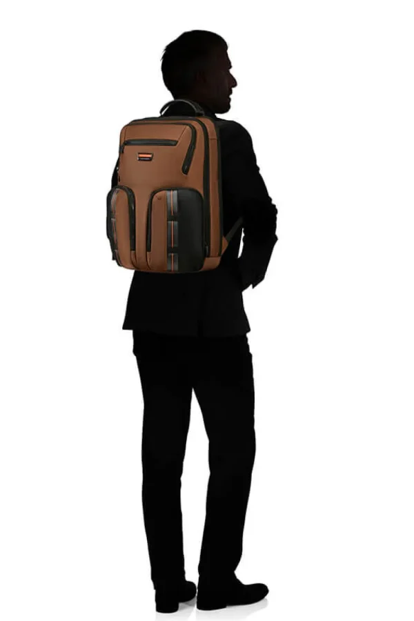 Samsonite Urban-Eye Reppu 15.6" Toffee/Apricot Best