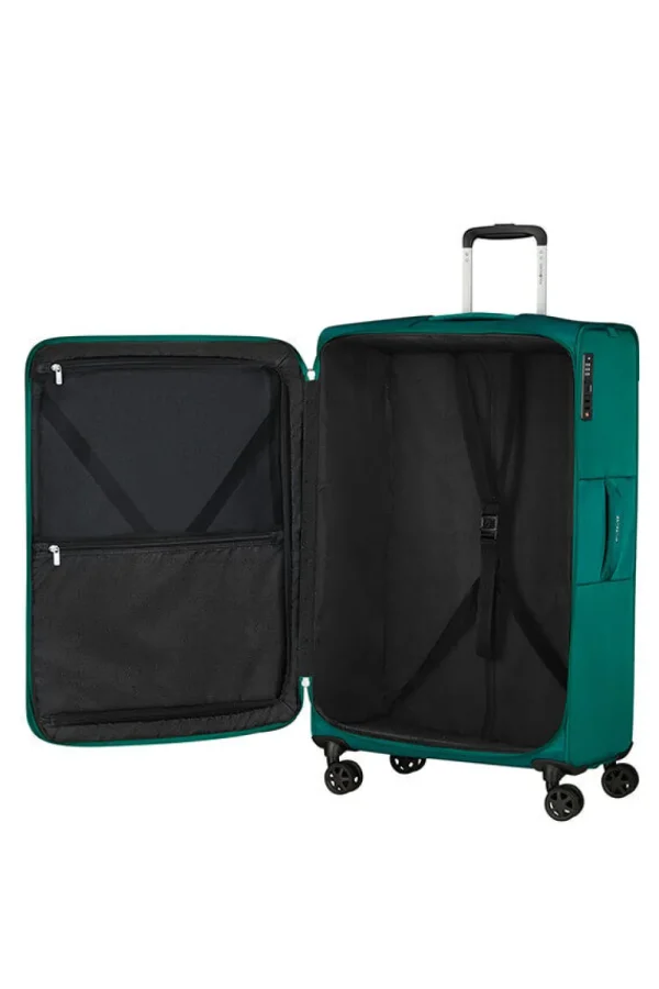 Samsonite Urbify Nelipyöräinen laajennettava matkalaukku 78cm Pine Green Sale