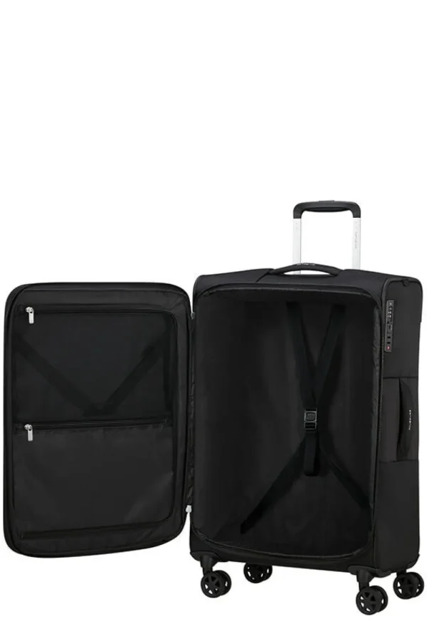 Samsonite Urbify Nelipyöräinen laajennettava matkalaukku 68cm Black Hot