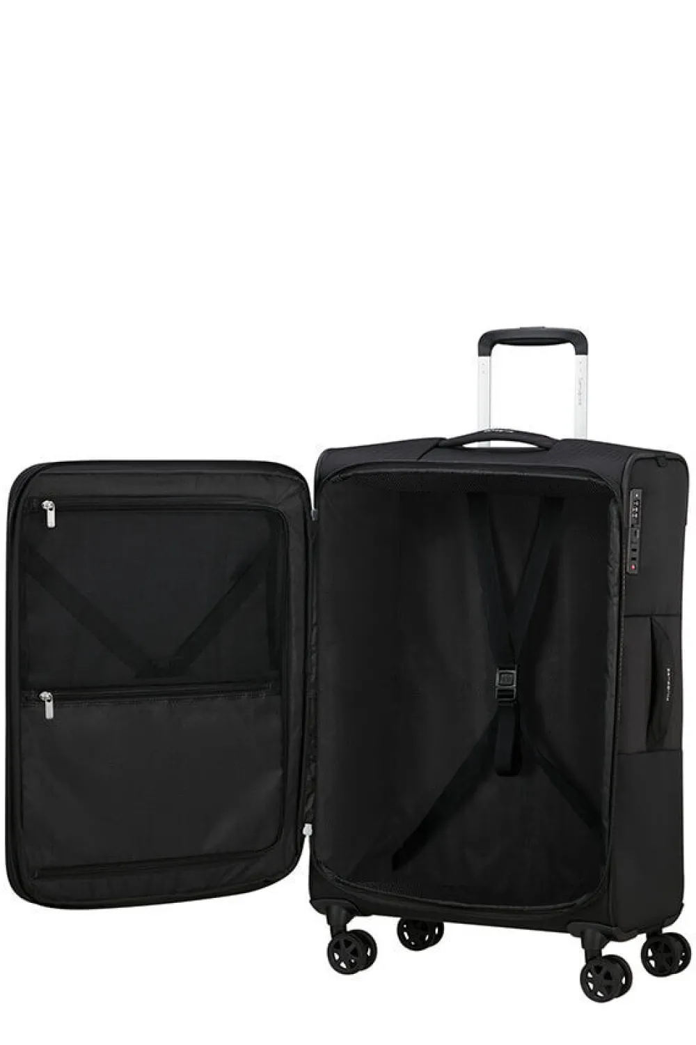 urbify_nelipyrinen_laajen_0-4.webp Samsonite Urbify Nelipyöräinen laajennettava matkalaukku 68cm Black Hot