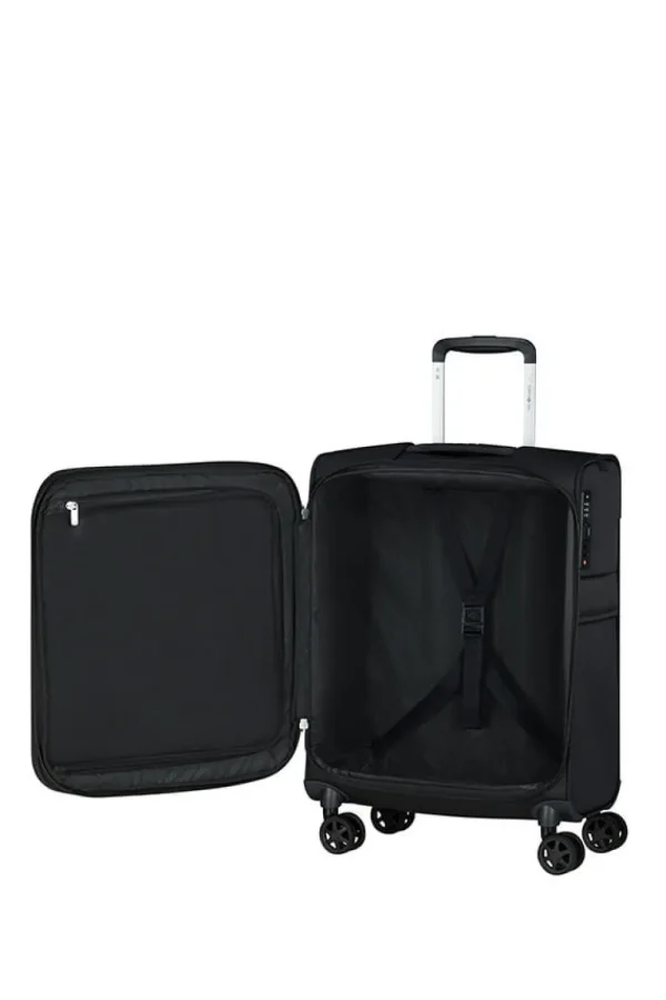 Samsonite Urbify Nelipyöräinen laajennettava matkalaukku 55cm Black Clearance